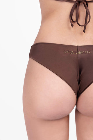 Diamond Triangle Bikini in Silky Lycra