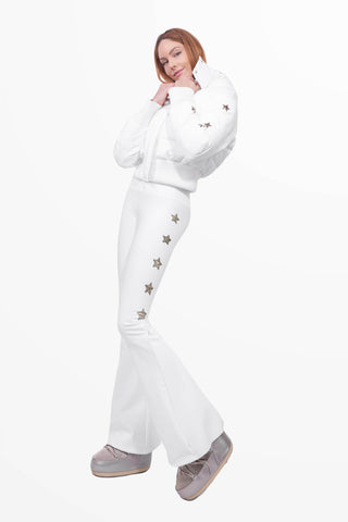 Crans-Montana Winter Leggings White