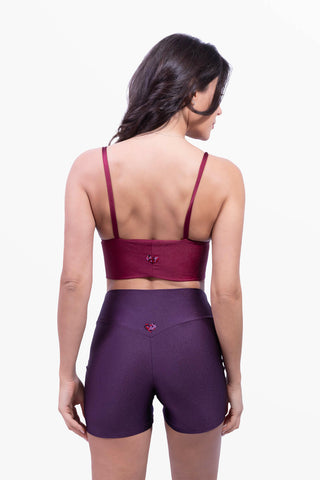 Amoureuse Cycling Shorts Plum