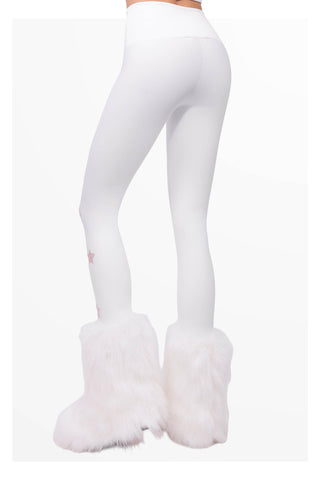 Crans-Montana Winter Leggings White