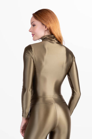 Lupetto 1 Stella Oliva in Lycra Setata
