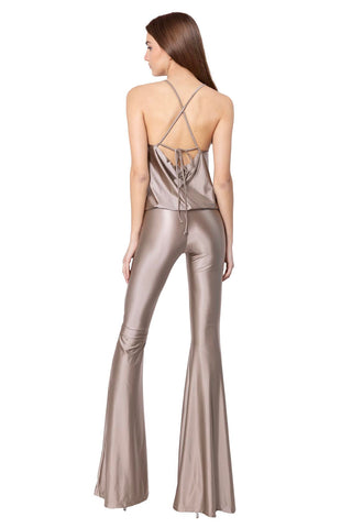 Moonlight Jumpsuit en Lycra Satinada
