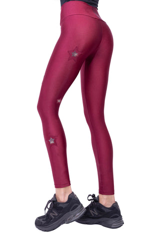 Ruby Glow with Diamond Stars