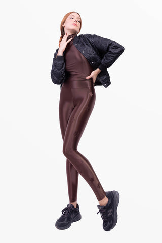 Cascade Leggings in Silk-Effect Lycra