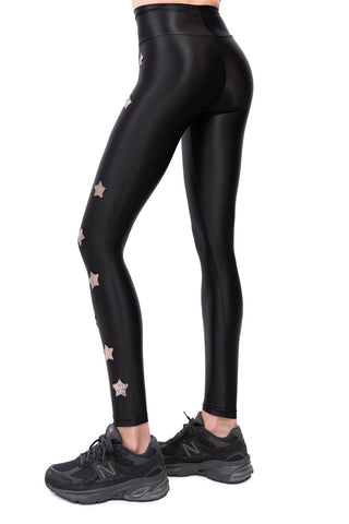 Cascade Leggings in Silk-Effect Lycra