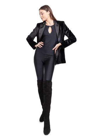 Eclipse Leggings in Fleece Lycra