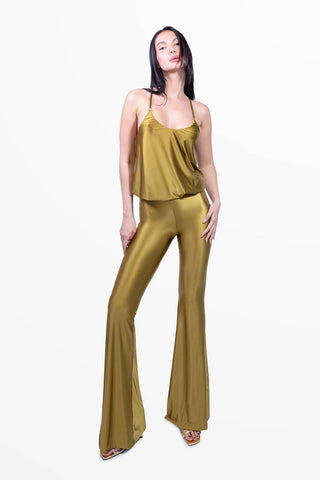 Moonlight Jumpsuit en Lycra Satinada