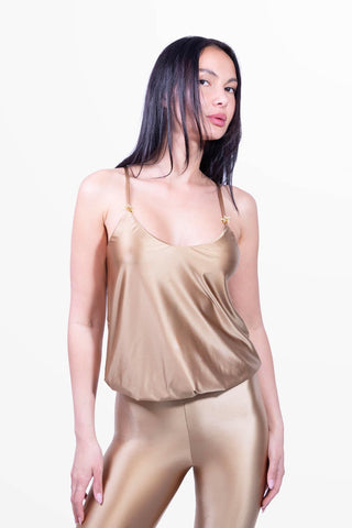 Moonlight Jumpsuit en Lycra Satinada
