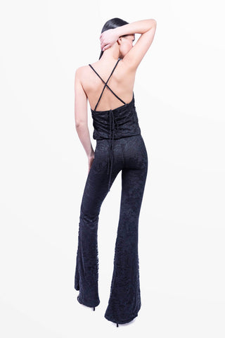 Moonlight Jumpsuit en Lycra Satinada