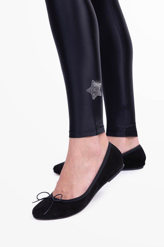 Leggings Diamond 3 Stelle Nero