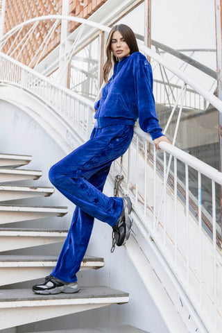 Sunday Diamond Soft Touch Chenille Complete Set Blue