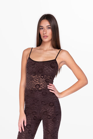 Essence Body in Pizzo Cioccolato - dettaglio