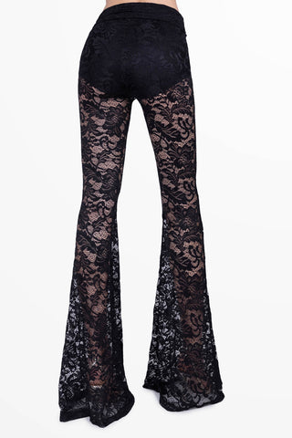 Transparence Summer Trousers Black