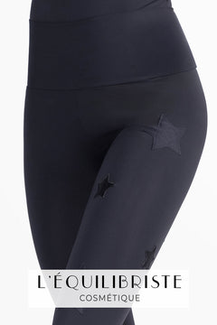 Caféiné Leggings Estrellas Negras y Pitón contra la celulitis