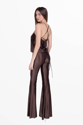 Moonlight Jumpsuit en Lycra Satinada