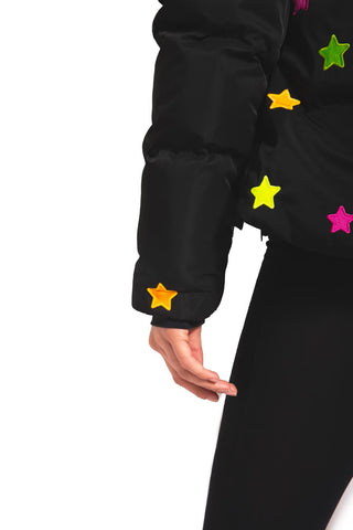 Aspen Black Ski Jacket Polvere di Stelle