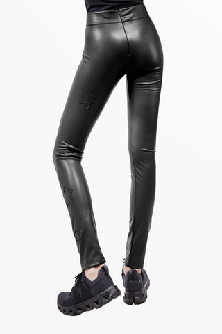 Cosmos Leggings in StretchSkin with Snakeskin Stars