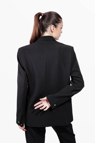 Rock Star Oversized Black Jacket