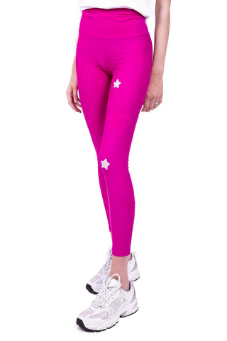 Pianeti Leggings with tone-on-tone stars