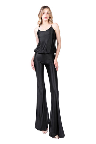Moonlight Jumpsuit in Lycra Setata