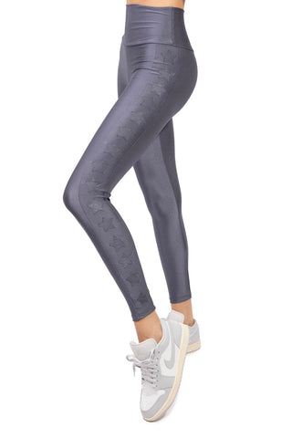 Domenica Grey Leggings with Stars