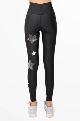 Venere Leggings with White and Silver Stars