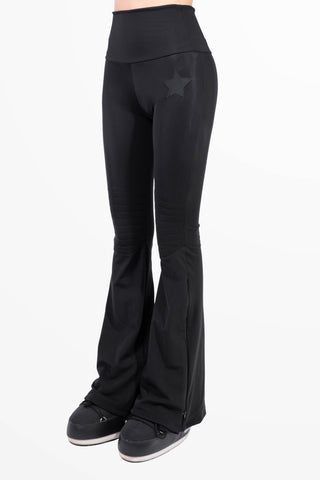 Courchevel Black Winter Leggings 