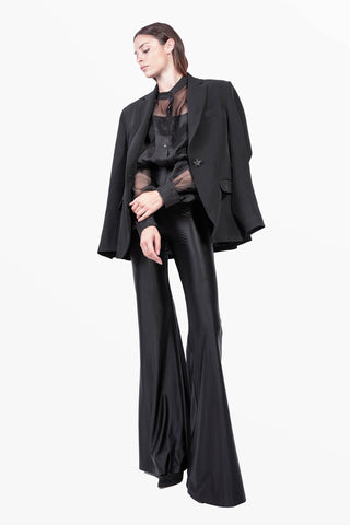 Rock Star Oversized Black Jacket