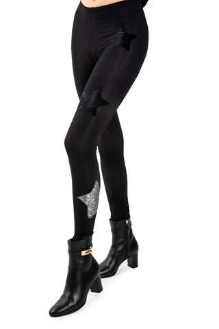 Winter Leggings Twins lycra fleece