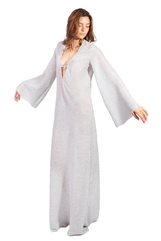 Long kaftan with star on the chest