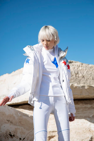 Gstaad Chaqueta de Esquí Blanca