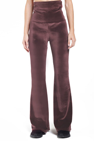 Andromeda Dark Pink Velvet Tracksuit 