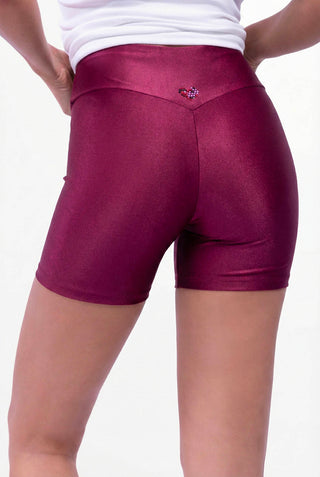 Amoureuse Cycling Shorts Burgundy