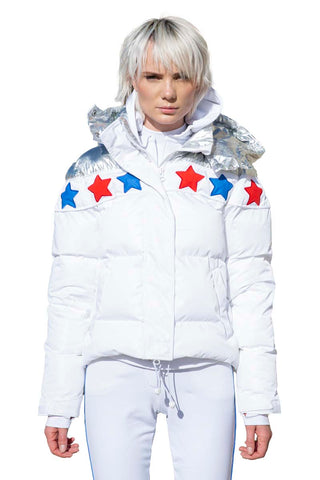 Gstaad Chaqueta de Esquí Blanca